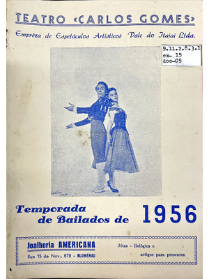  Folheto Temporada de Bailados